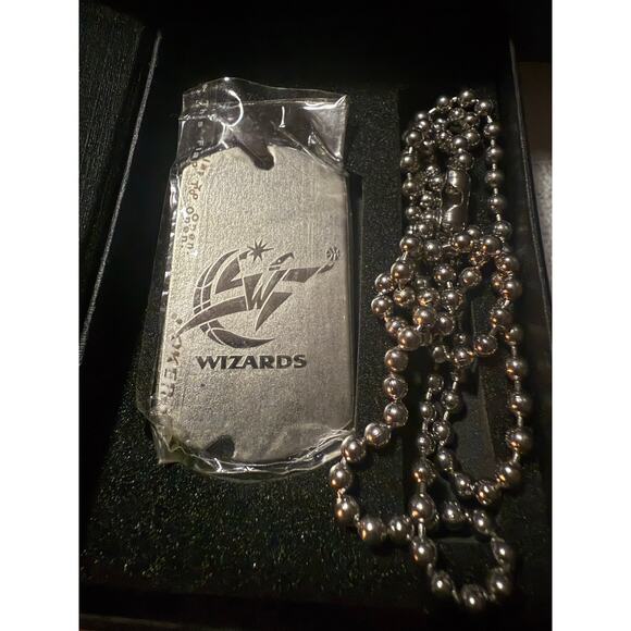 Wizards Dogtag Necklace from Oker, NEW in Box - Picture 1 of 1